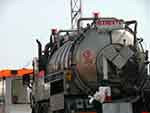 Chemicals tank truck