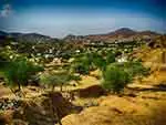 Ghinda town in Eritrea