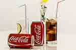 Coca cola soft drinks