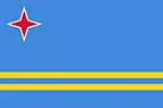 Aruban flag courtesy of Wikimedia