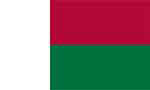 Madagascar Flag courtesy of Flagpictures.org