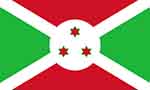Burundi flag (courtesy of Wikipedia)