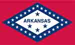 Arkansas state flag courtesy of FlagPictures.org