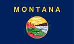 Montana state flag courtesy of FlagPictures.org