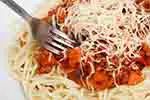Spaghetti dinner (courtesy of Pixabay.com)
