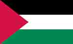 Palestine's flag (courtesy of FlagPictures.org)