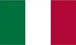 Italian flag (courtesy of FlagPictures.org)