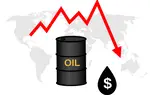 Crude oil barrel infographic