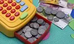 Toy cash register