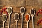 Spoons of spices